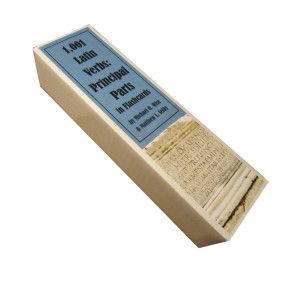 1,001 Latin Verbs: Principal Parts in Flashcards