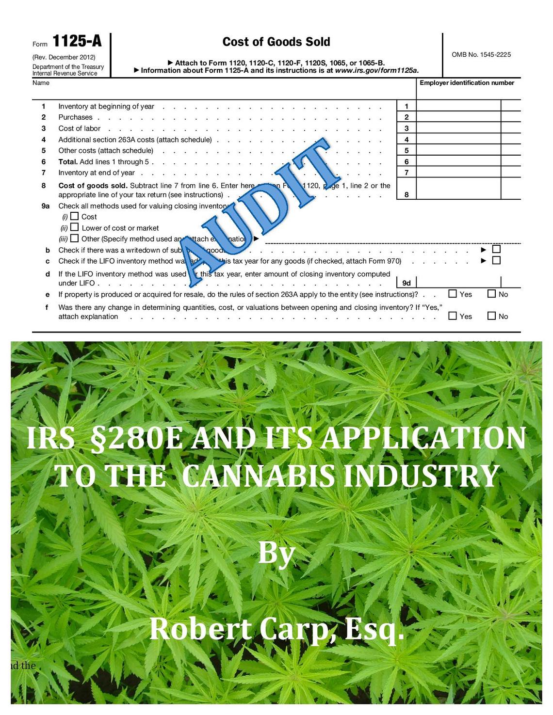 Section 280E Cannabis : Understanding Section 280E: Legal Impact on ...