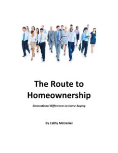 The Route to Homeownership - Generational Differences in Home Buying