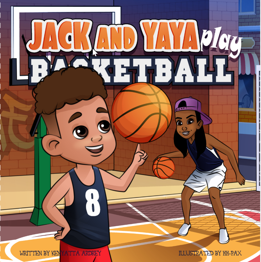 Jack and Yaya Play Basketball
