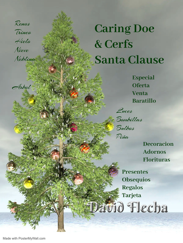 Caring Doe And Cerfs Santa Clause