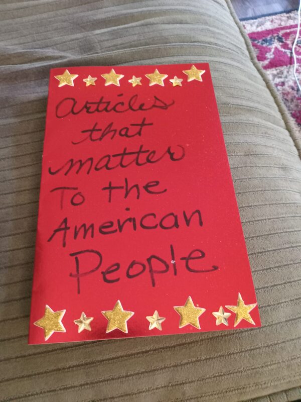 Articles that matter to the American people