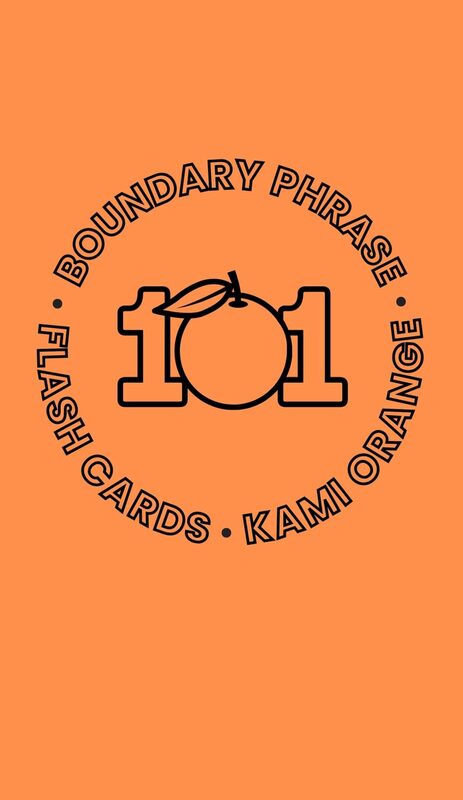 101 Boundary Phrase Flash Cards