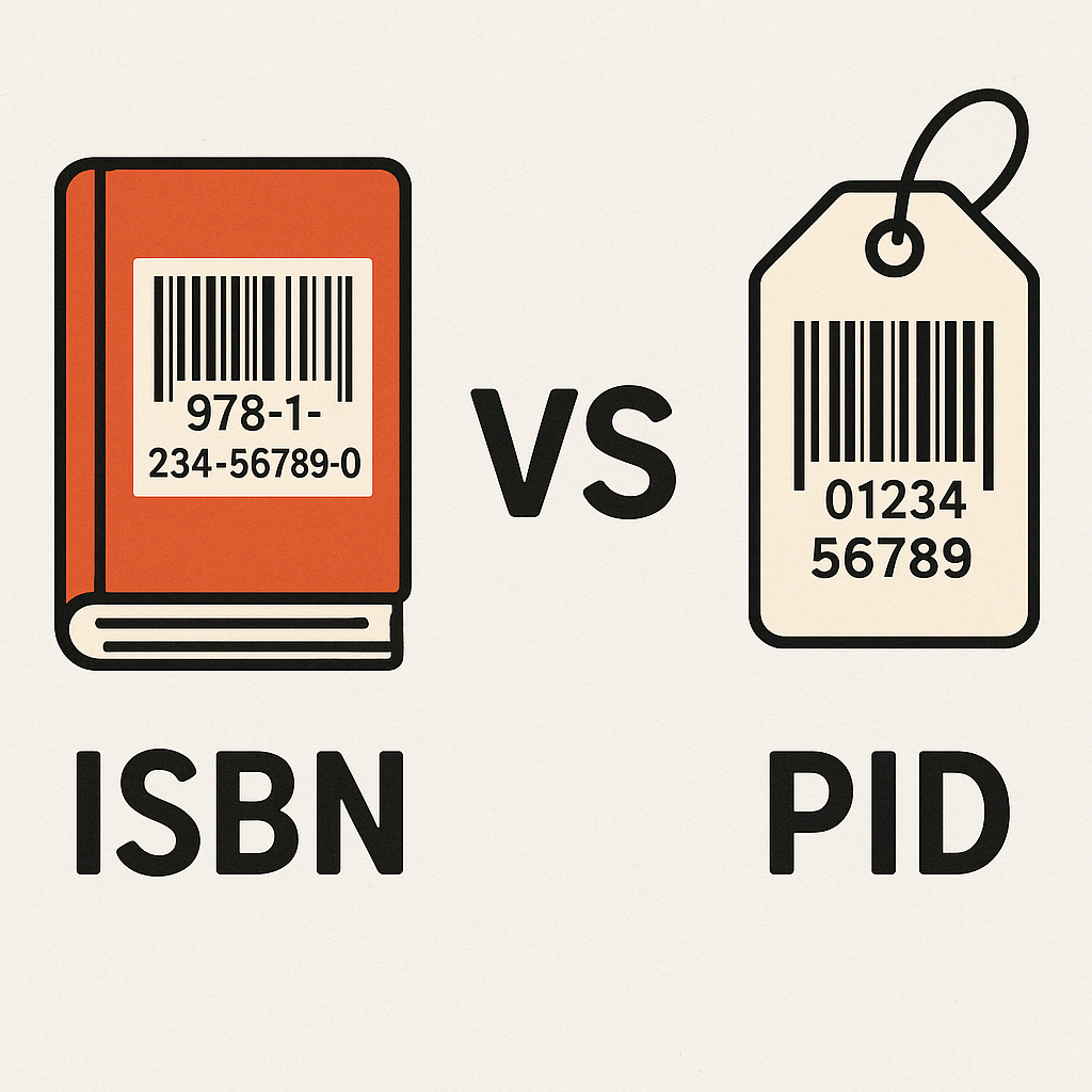 ISBN vs PID