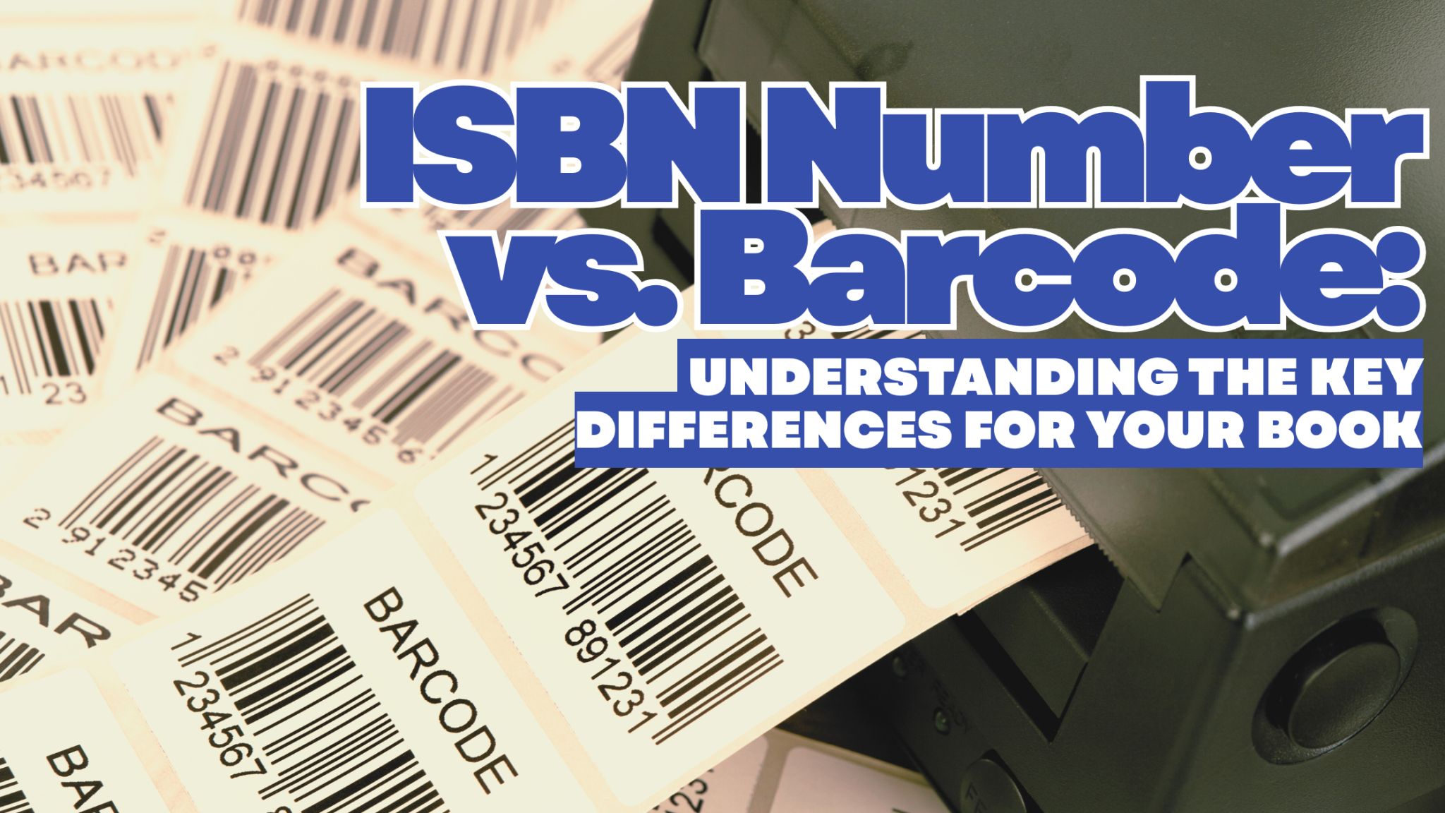 ISBN Number vs. Barcode