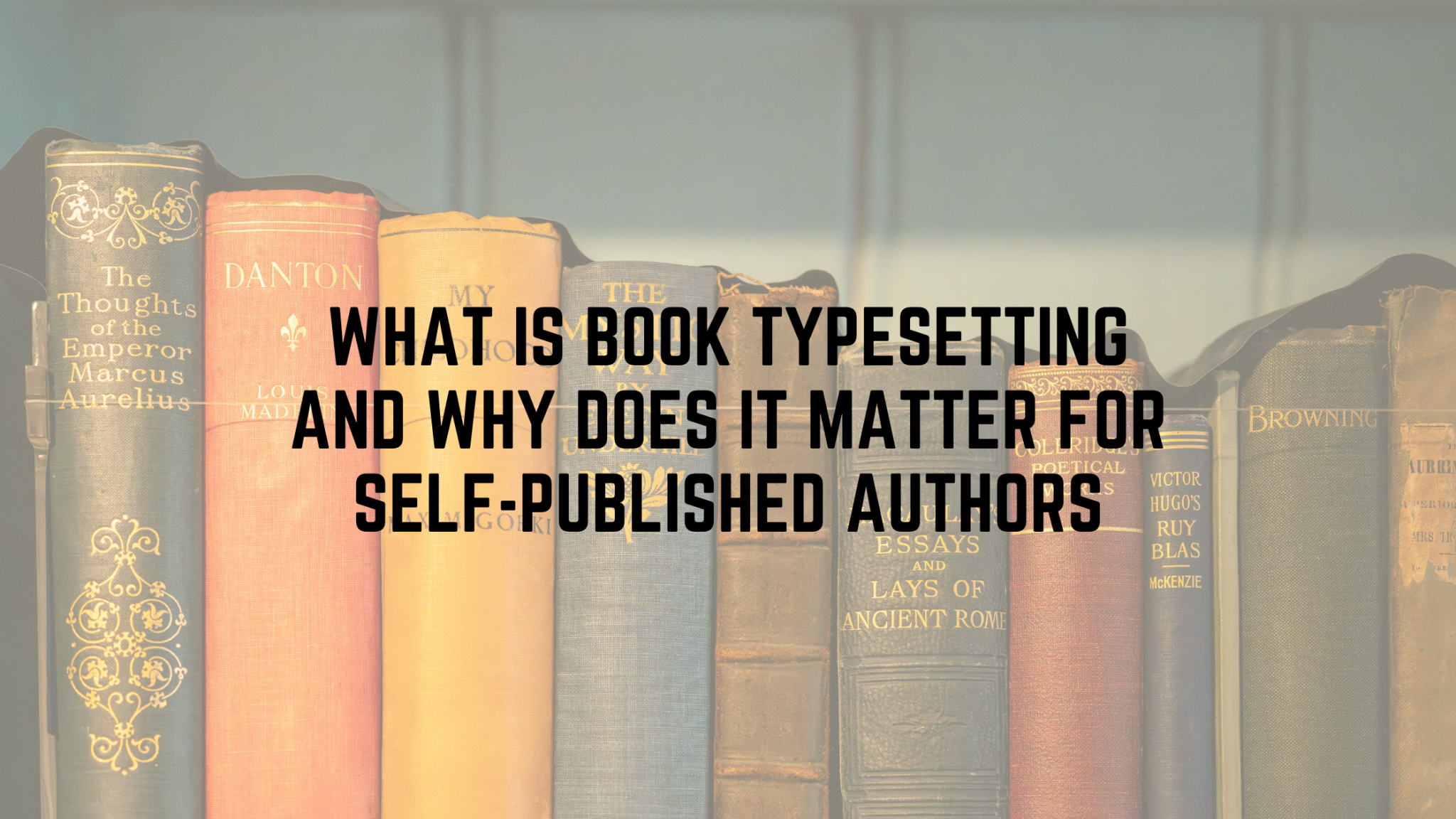 Book Typesetting