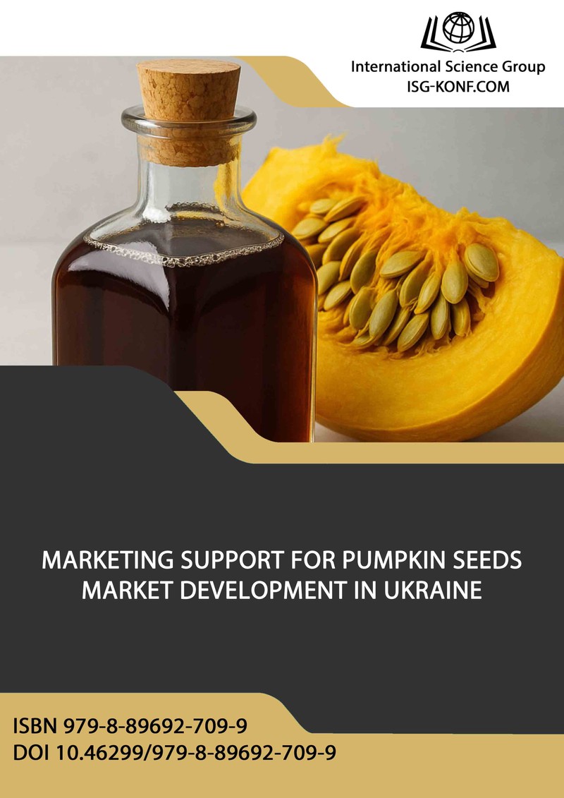 MARKETING SUPPORT FOR PUMPKIN SEEDS MARKET DEVELOPMENT IN UKRAINE