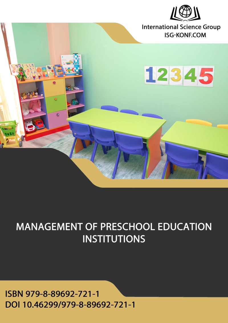 MANAGEMENT OF PRESCHOOL EDUCATION INSTITUTIONS