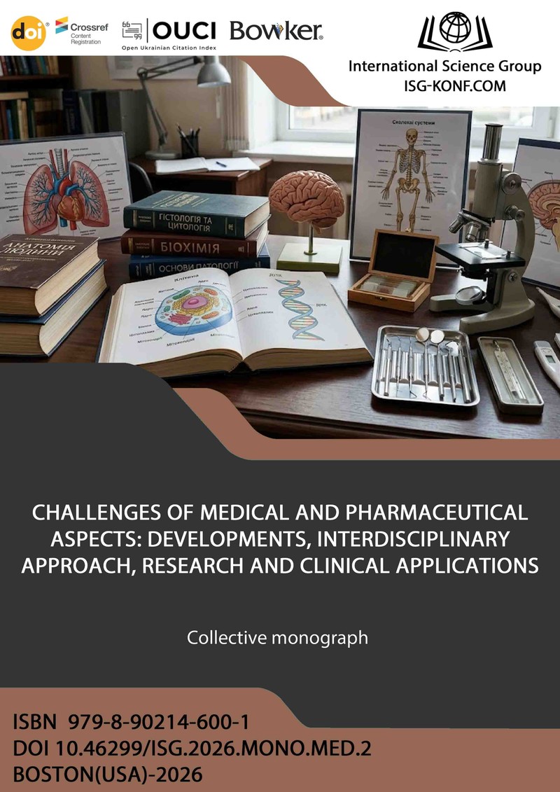CHALLENGES OF MEDICAL AND PHARMACEUTICAL ASPECTS: DEVELOPMENTS, INTERDISCIPLINARY APPROACH, RESEARCH AND CLINICAL APPLICATIONS